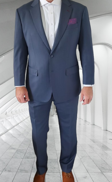 Navy blue wedding suit for men Jacksonville FL